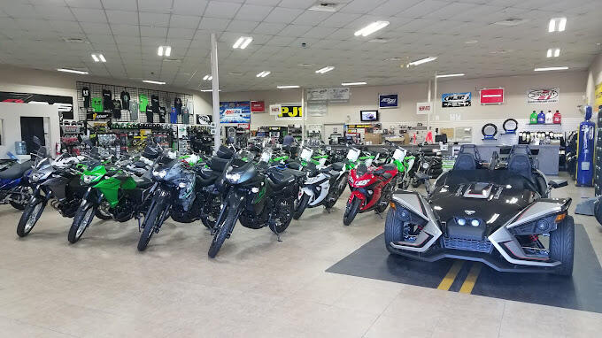 Arizona Kawasaki Slingshot is a Helmet House motorcycle